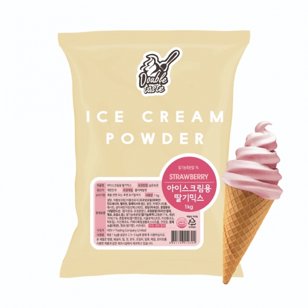 Double Taste 韓國草莓風味霜淇淋粉